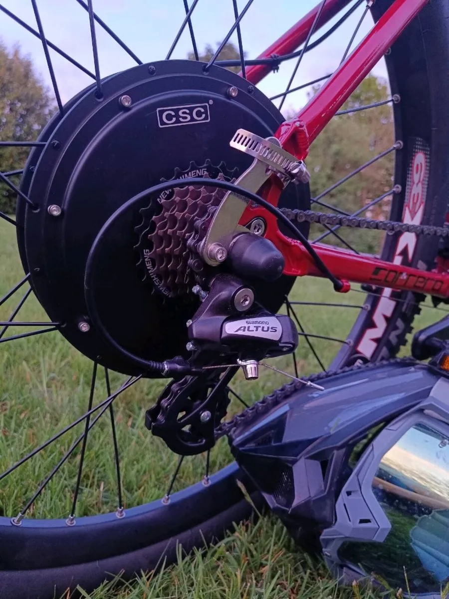 Carrera Valour Disc Modified EBIKE 1500W 20AH - Image 4