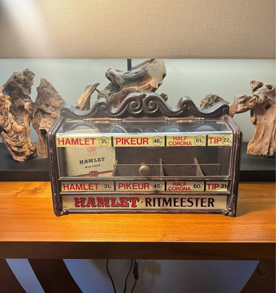 Hamlet Cigar Shop Cabinet by Roger Apline Dublin - Image 3