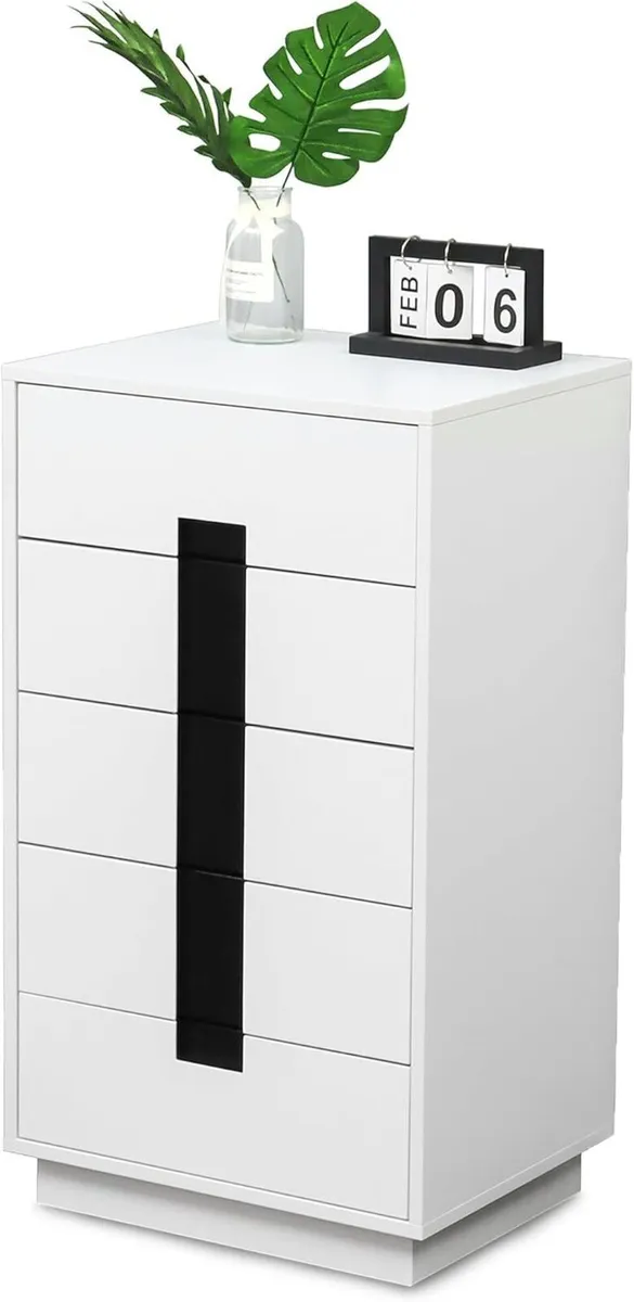 chest of drawers HxWxD: 88 x 50 40 cm 5 bedroom - Image 1