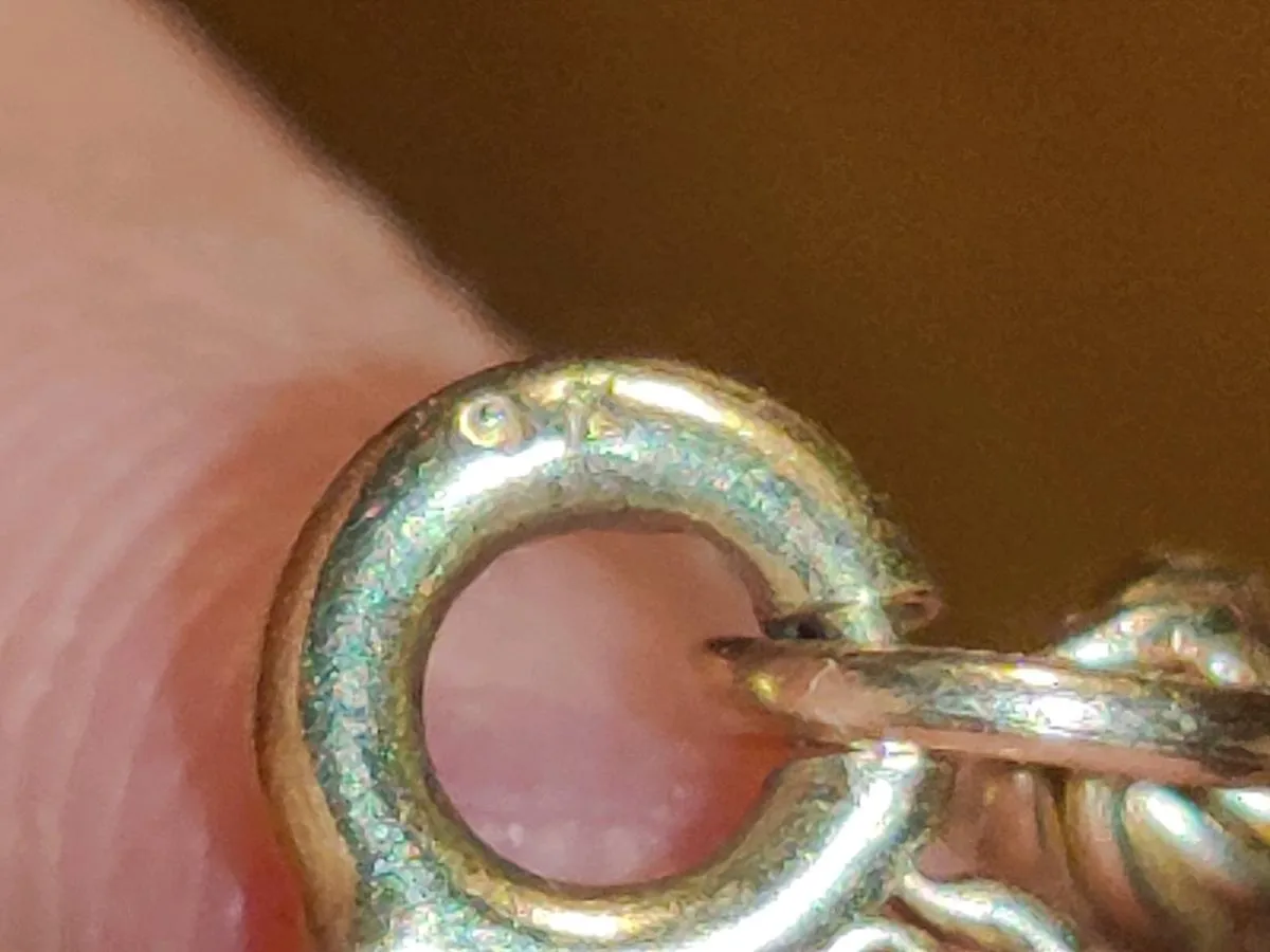 HEAVY ROPE LINK, 9CT Gold 24"Long 10.18g Chain ! - Image 4