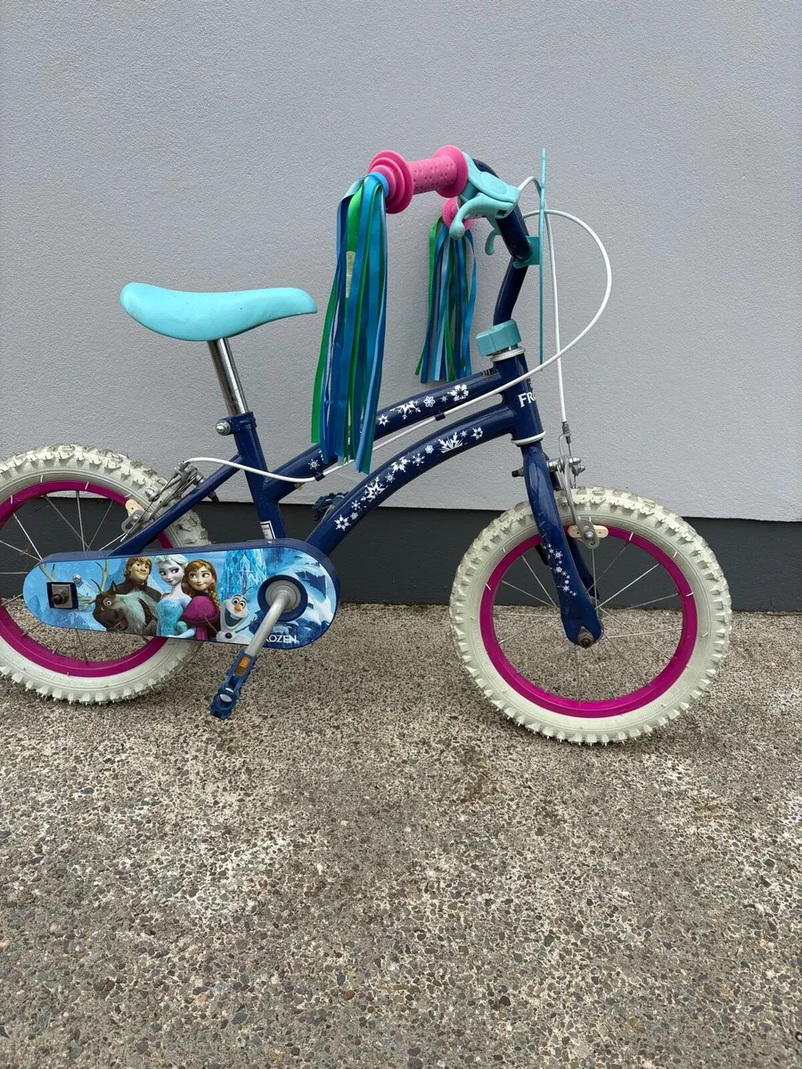 Girls 14 inch bike - Image 2