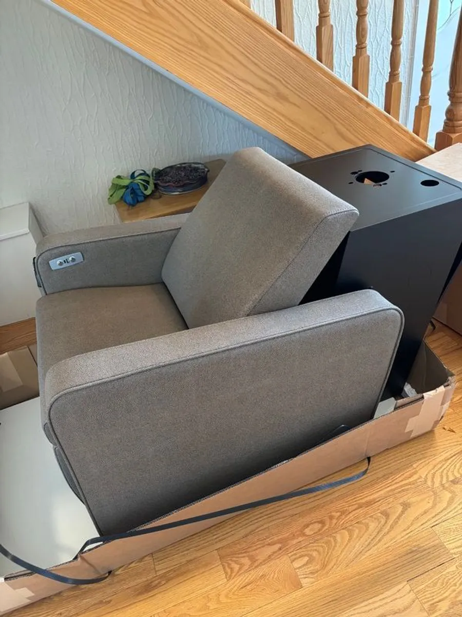 Back Wash Massage Unit with Foot Rest - new - Image 2