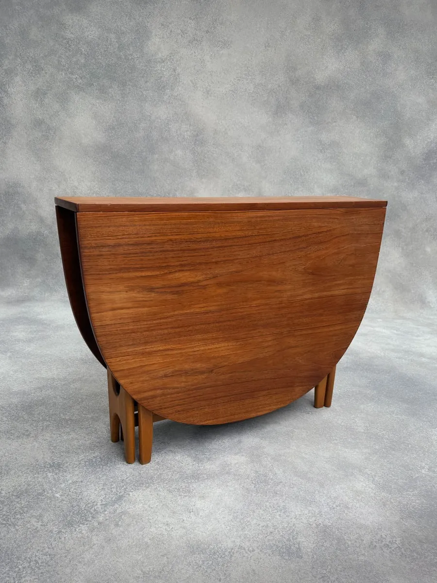 Mid-Century Drop Leaf Dining Table - Image 3