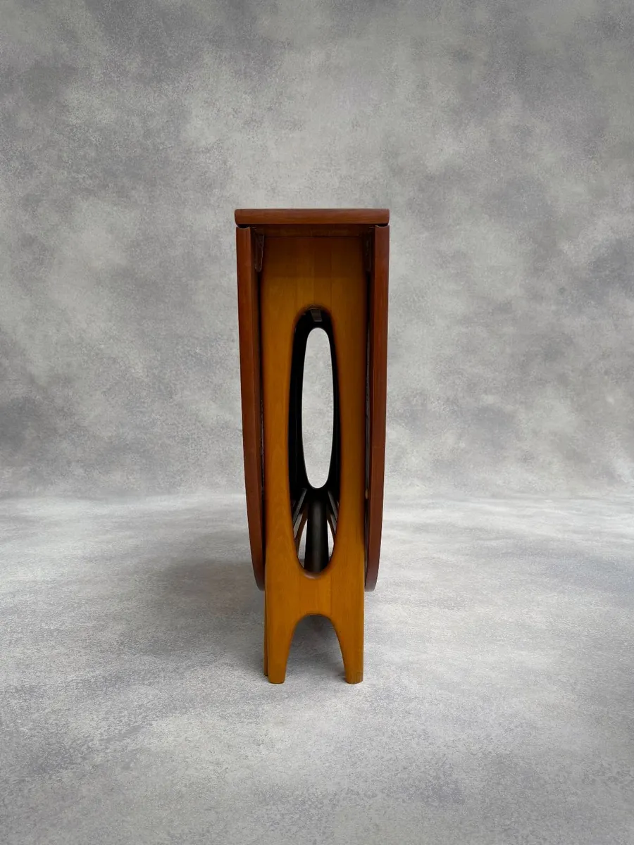 Mid-Century Drop Leaf Dining Table - Image 2