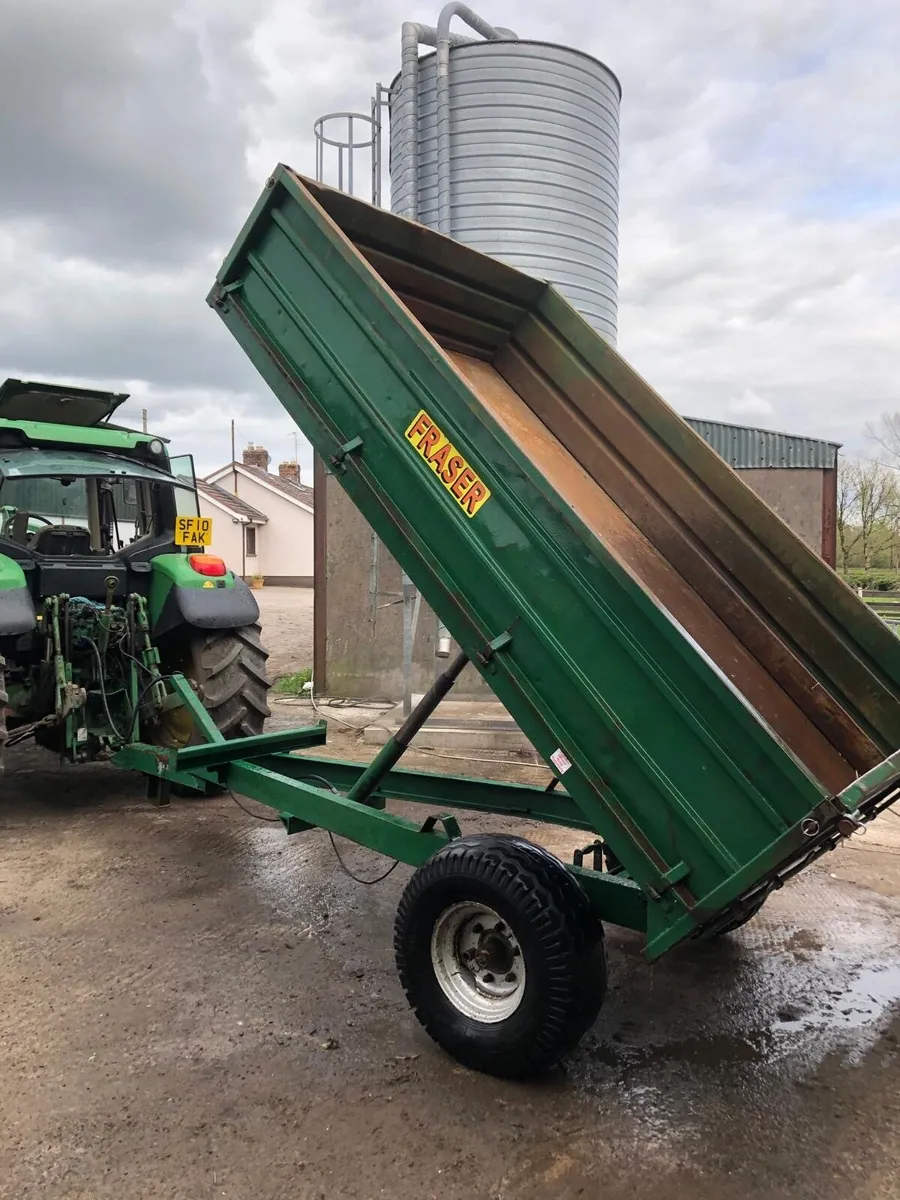 Frazer 10x6.6 tipping trailer - Image 1
