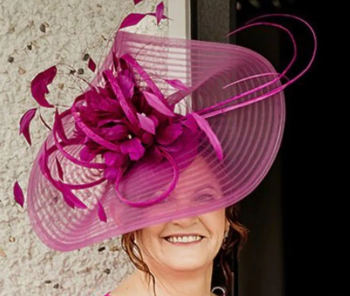 Vibrant fuchsia Hat - Image 3