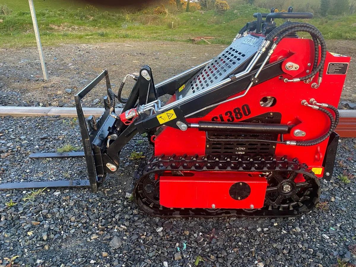 Stand on skid steer - Image 1