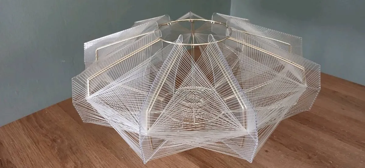 Mid-century Ceiling Light Shade by Paul Secon - Image 1