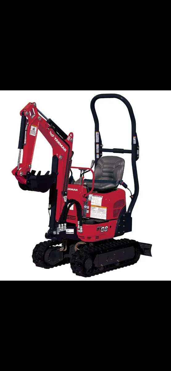 Hire 1 Tonne mini digger hire