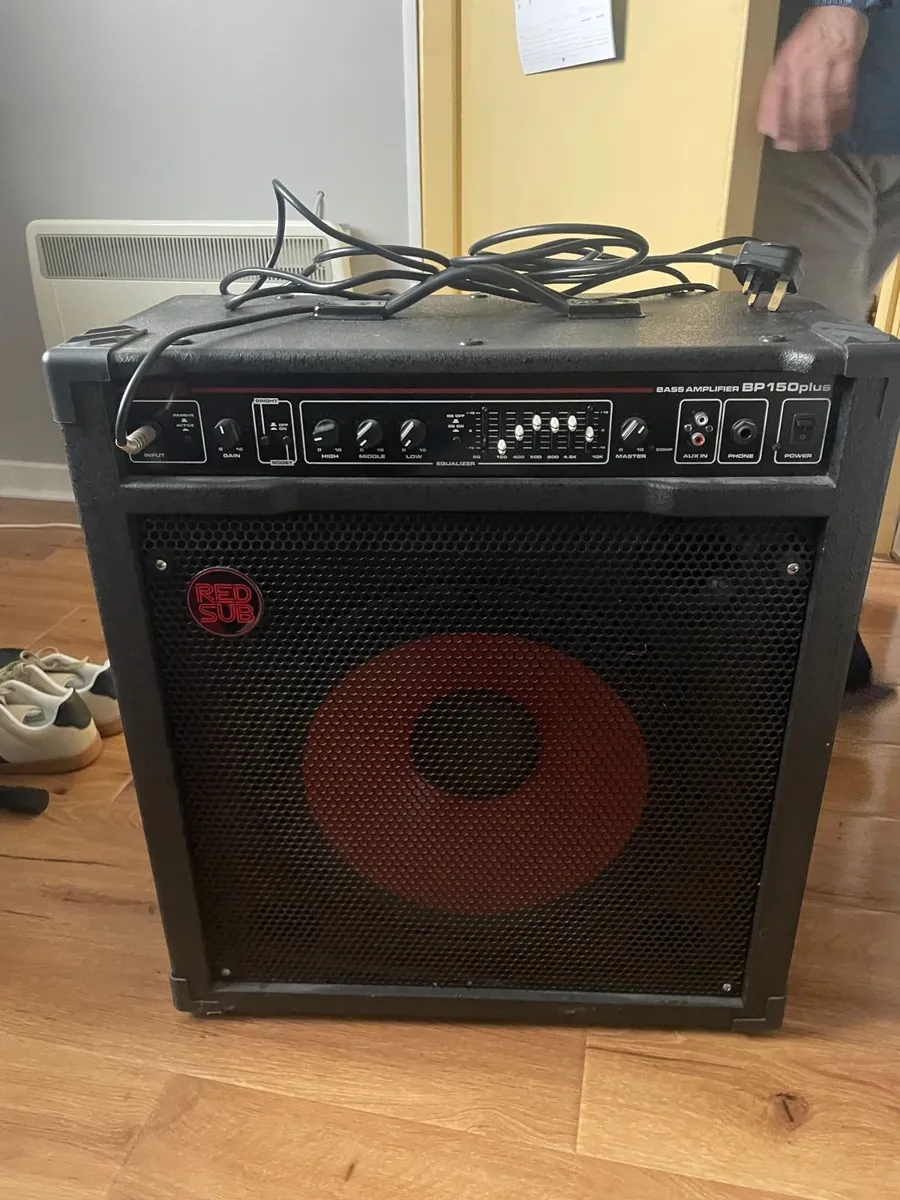 RedSub BP150plus 150W Bass Combo Amp — 15" speaker - Image 1
