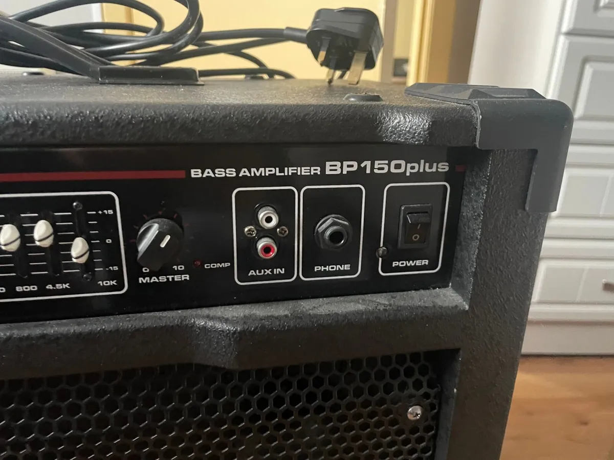 RedSub BP150plus 150W Bass Combo Amp — 15" speaker - Image 3