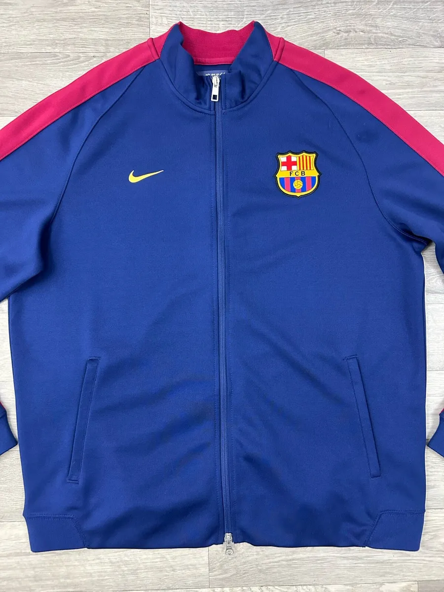 Nike Barcelona Barca Track Jacket Mens XL - Image 3