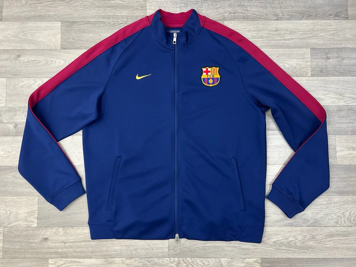 Nike Barcelona Barca Track Jacket Mens XL - Image 2