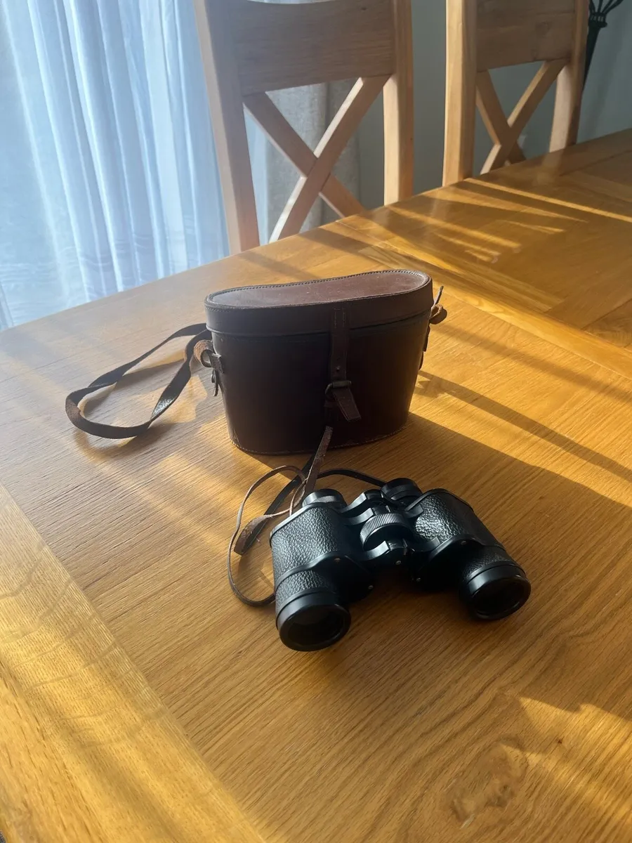 WW2 Ross London 9x35 Stepruva Binoculars - Image 1