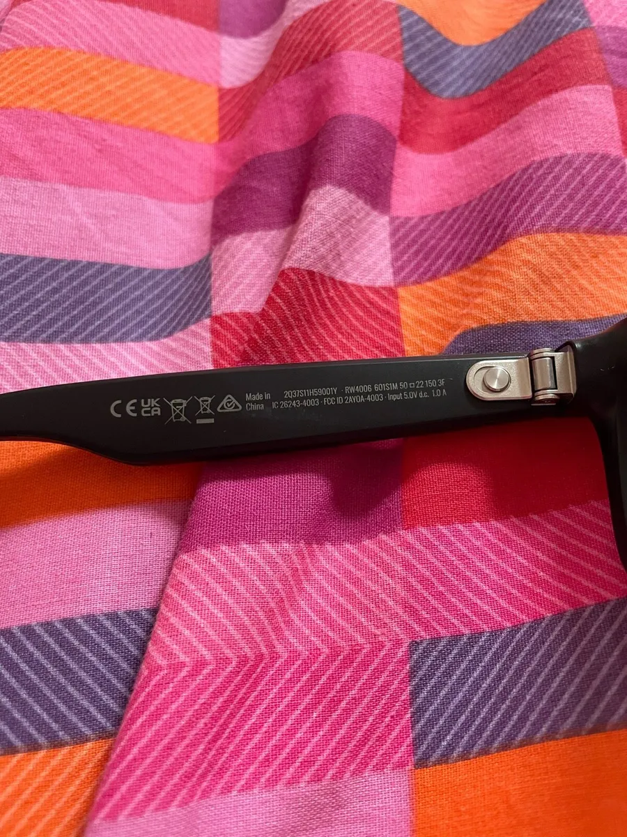 Ray Ban Meta Matte Black Transitions - Image 4