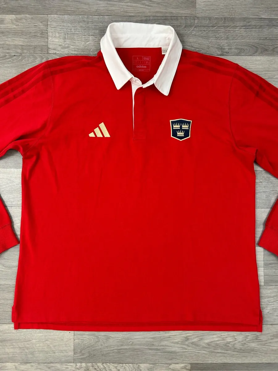 Adidas Munster Rugby Heritage Jersey Shirt L/XL - Image 2