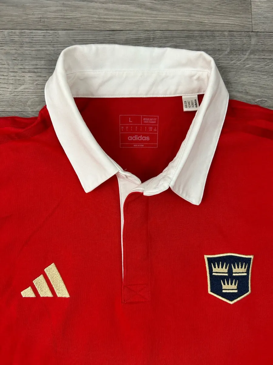 Adidas Munster Rugby Heritage Jersey Shirt L/XL - Image 3