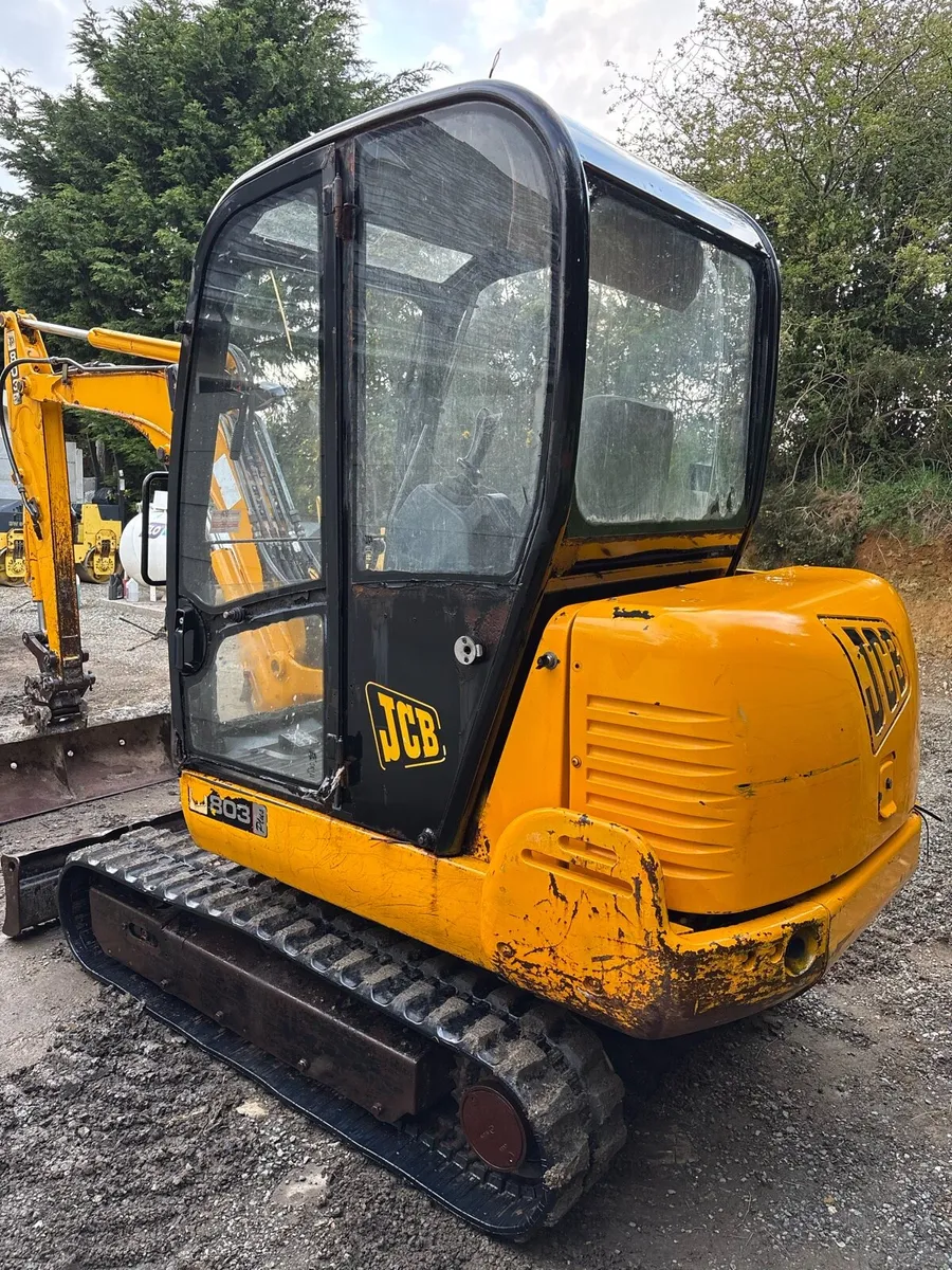 3 ton JCB mini digger for sale - Image 4