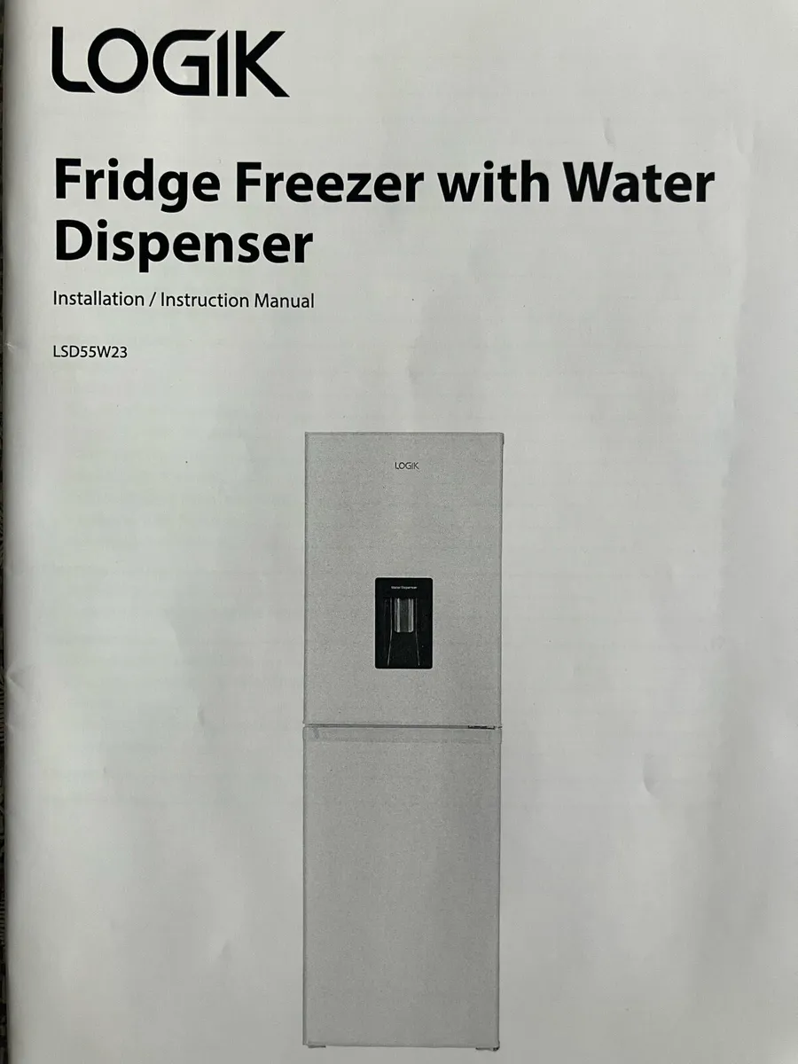Logik Upright Fridge Freezer - Image 1