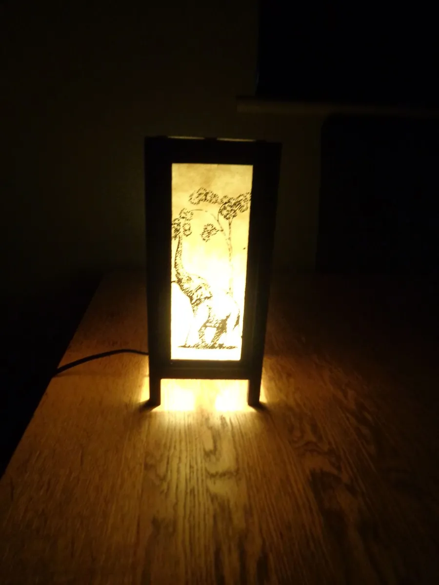 Square Elephant Lamp for Sale - Image 4