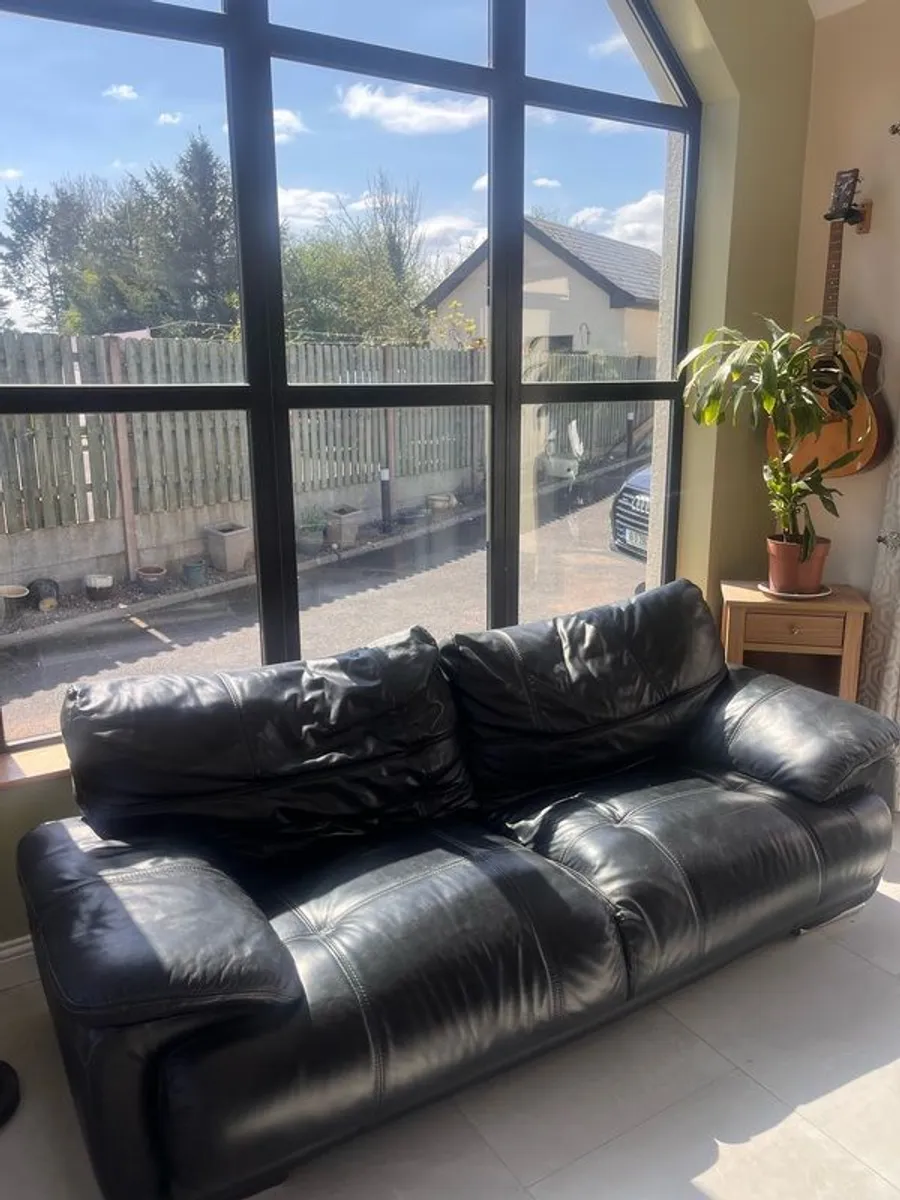 leather sofa - Image 1