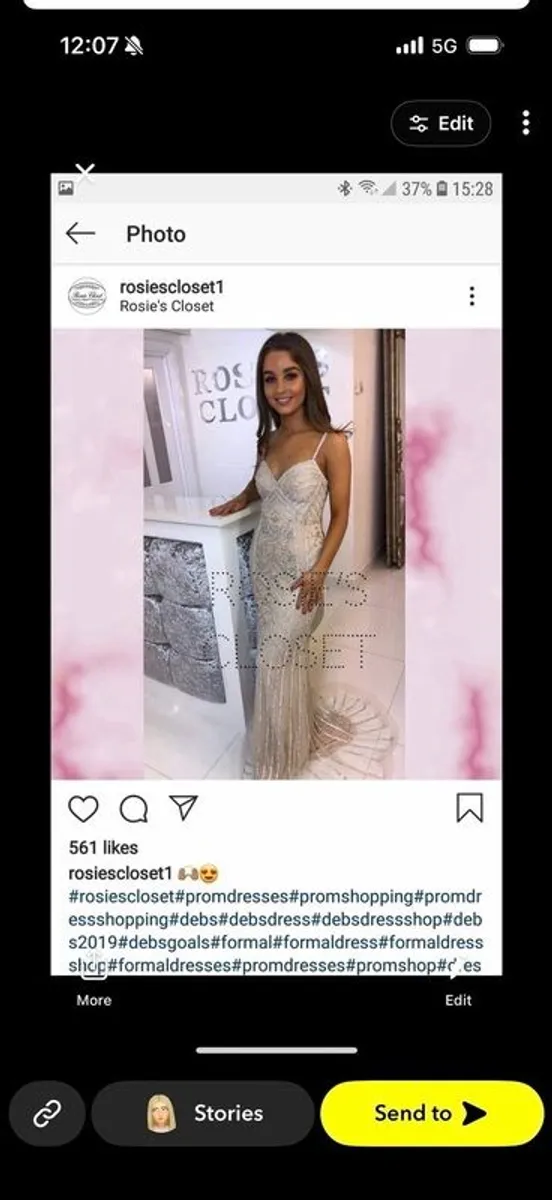 Debs dress - Image 3