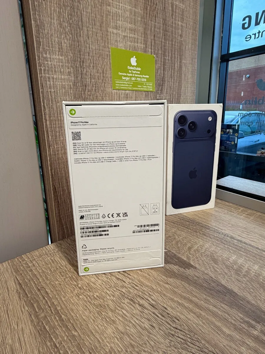 17 Pro Max 1TB Orange! New! E.U. - Image 2
