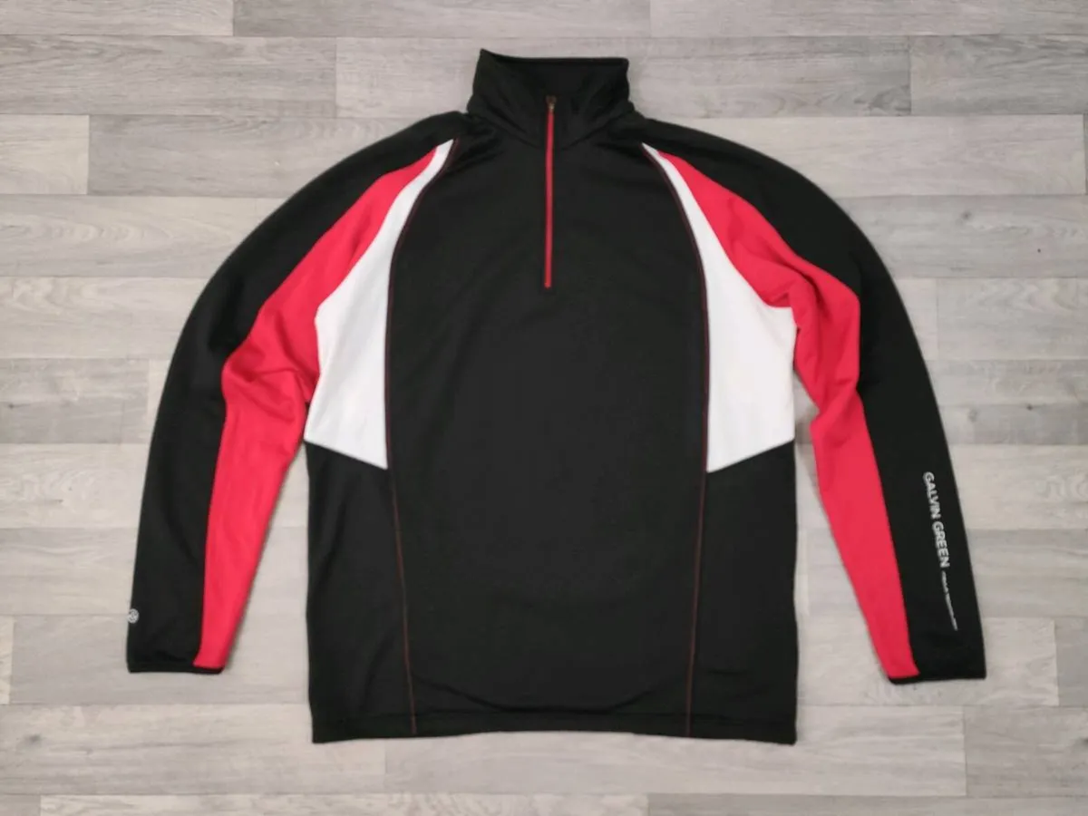 Galvin Green Insula Fleece Half Zip Jumper XXL - Image 1