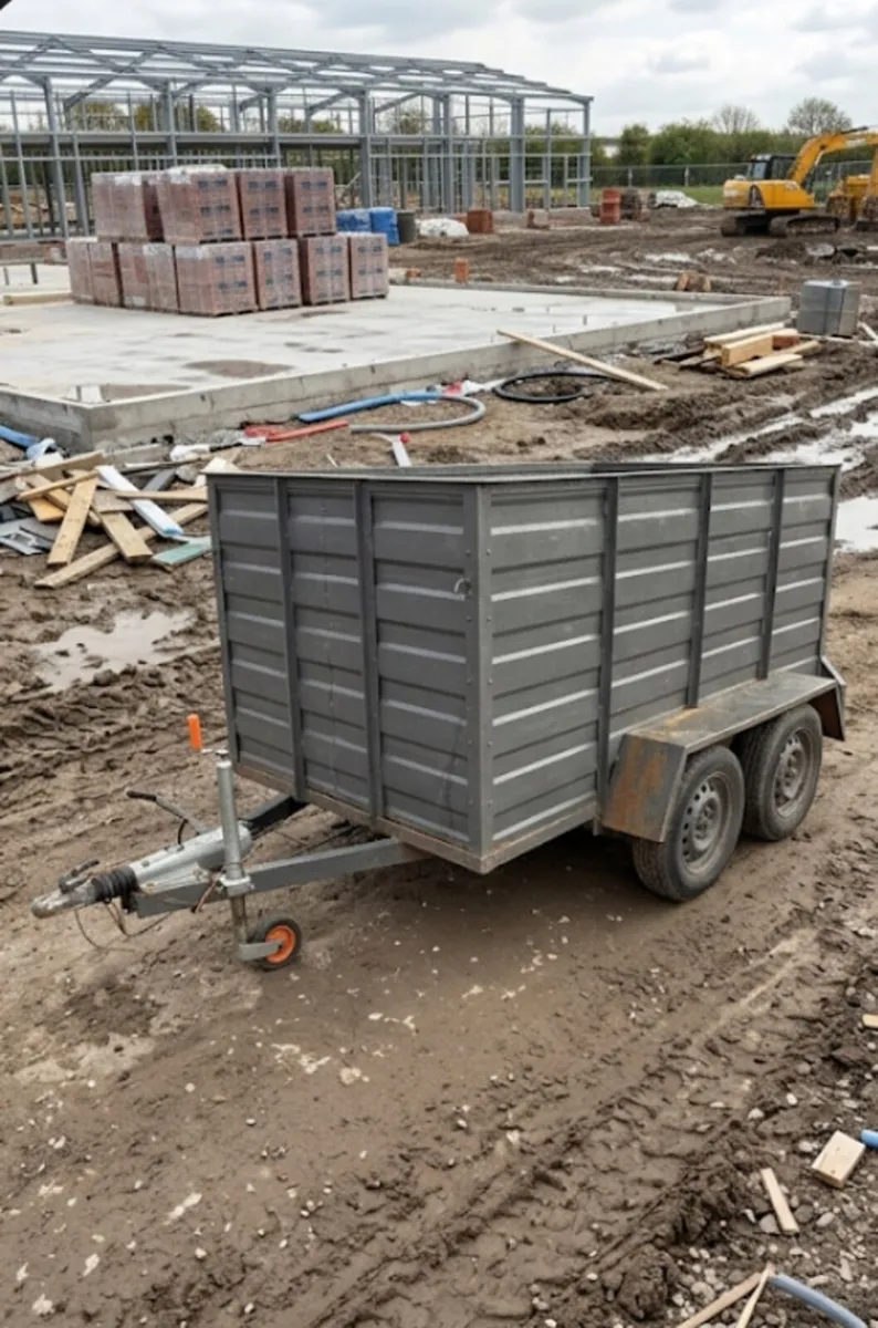 8 x 4 trailer  box - Image 1