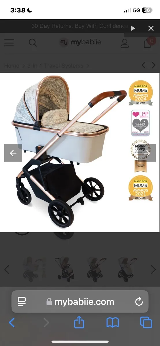 3in1 travel sestem stroller - Image 2