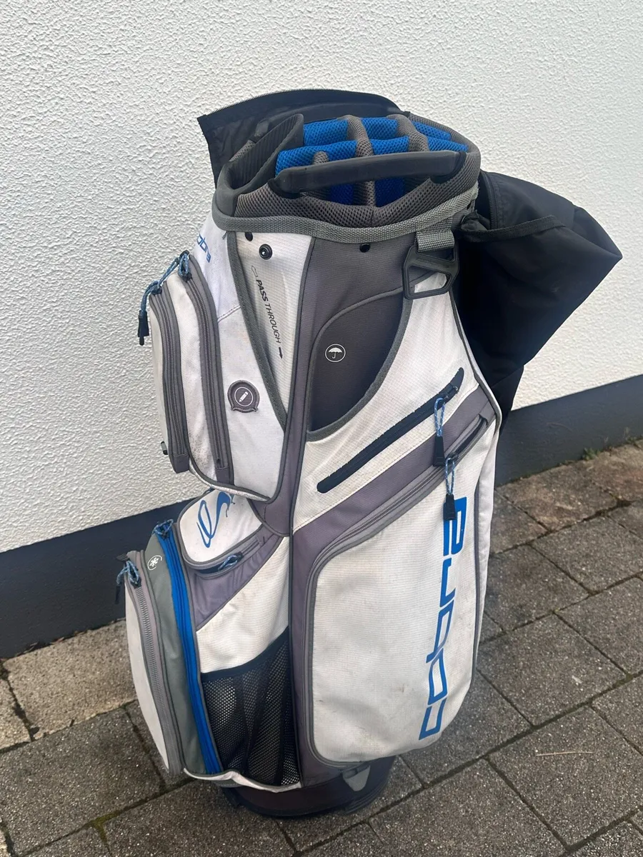 Cobra golf cart bag - 14 way divider - Image 1