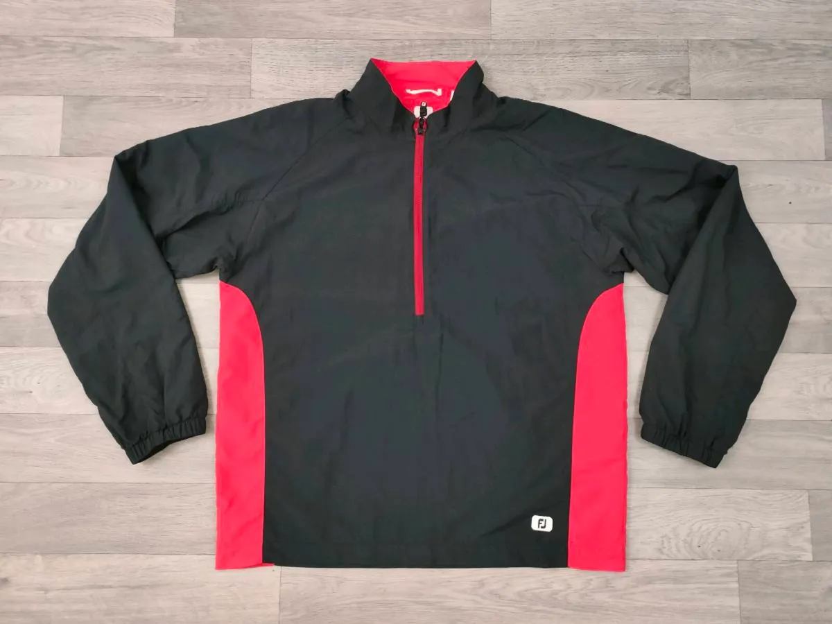 FootJoy FJ Half Zip Windbreaker Golf Jacket XL - Image 1