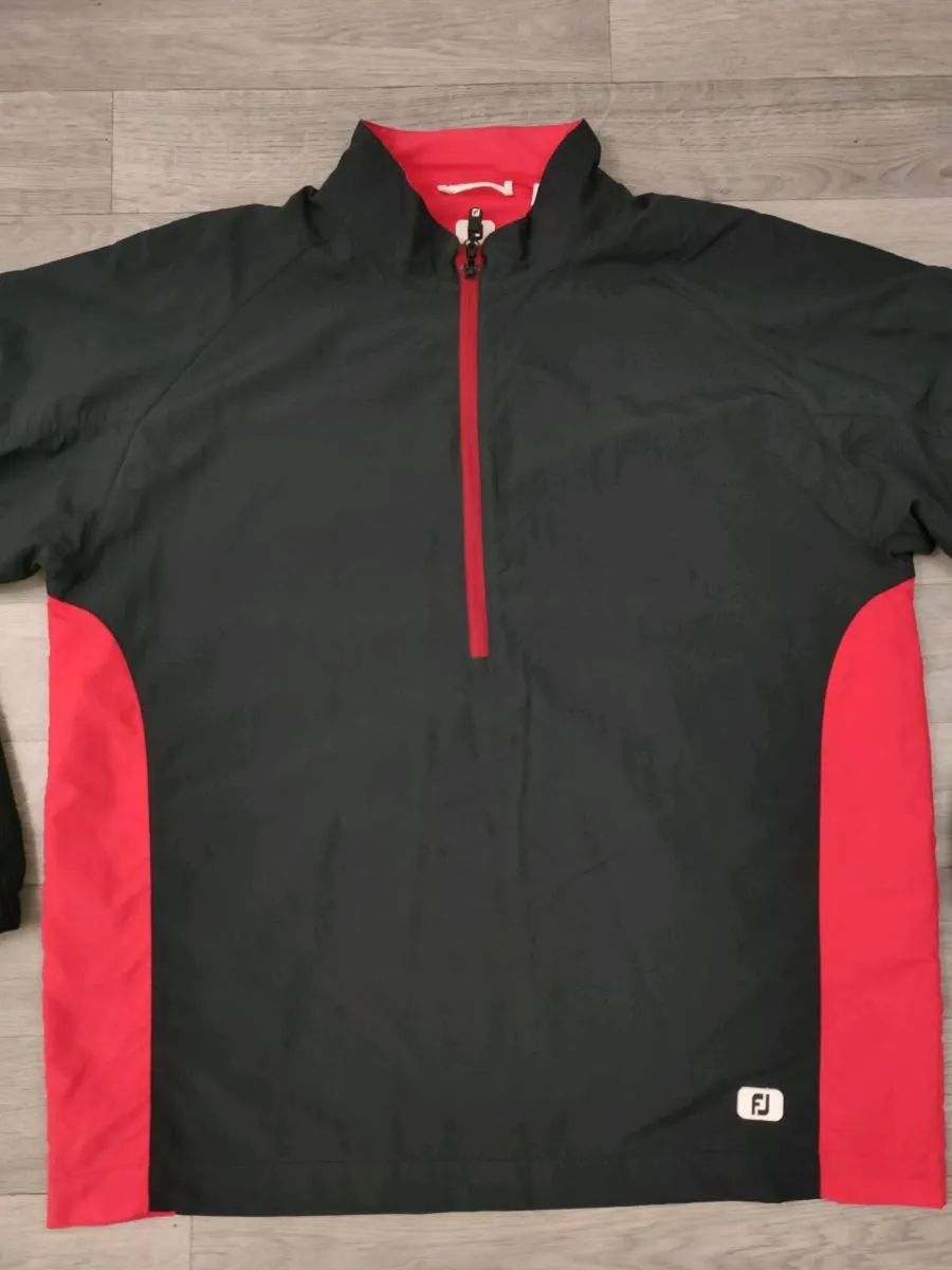 FootJoy FJ Half Zip Windbreaker Golf Jacket XL - Image 2