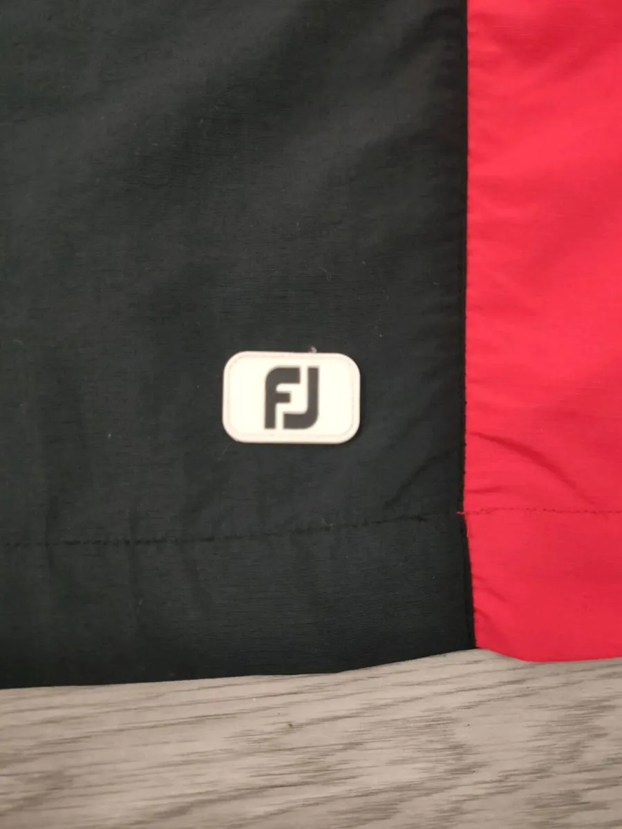 FootJoy FJ Half Zip Windbreaker Golf Jacket XL - Image 3