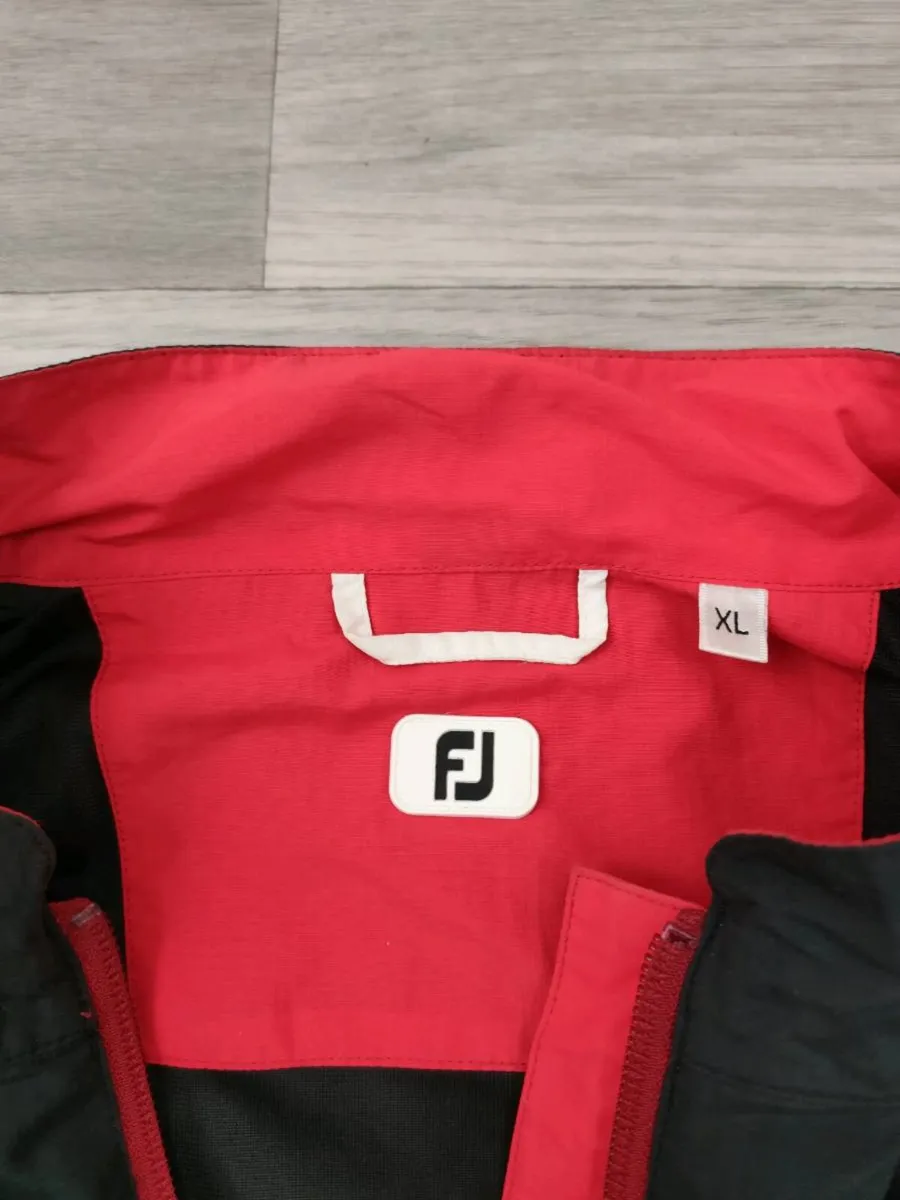 FootJoy FJ Half Zip Windbreaker Golf Jacket XL - Image 4