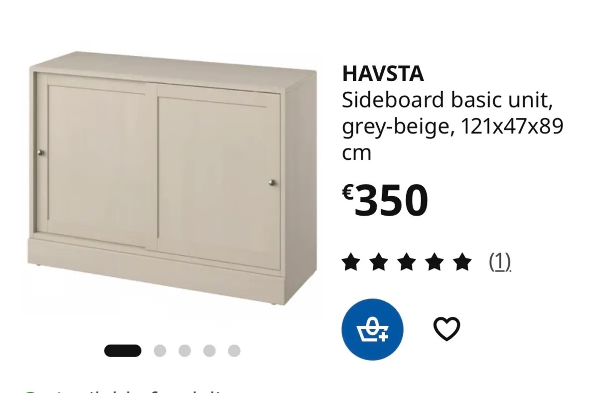 IKEA Havsta Unit grey - beige - Image 1