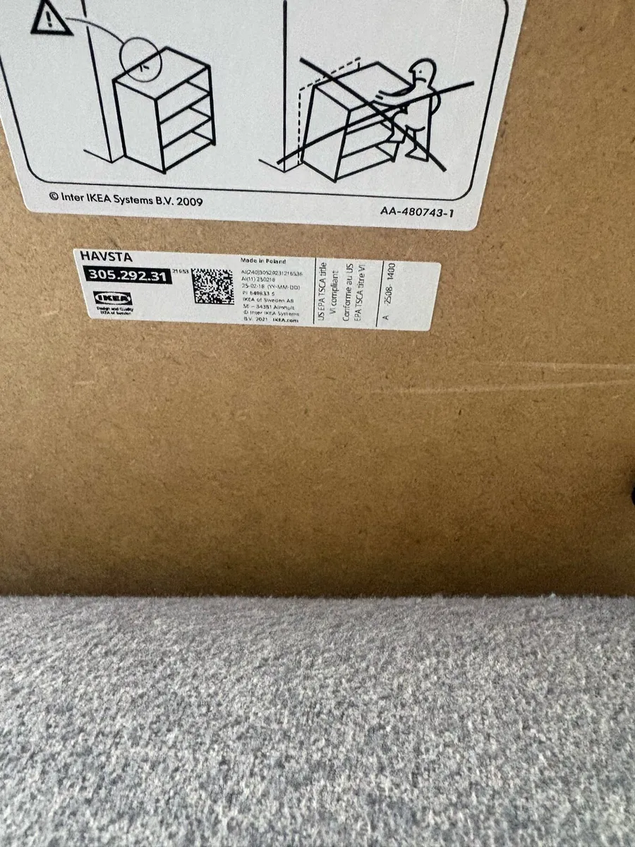 IKEA Havsta Unit grey - beige - Image 2