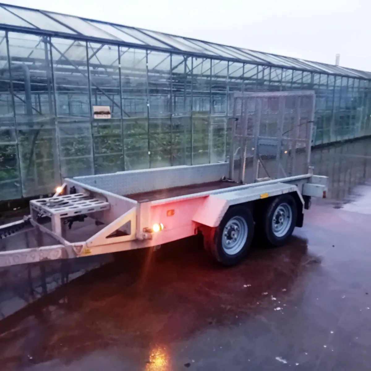 Indespension 2700kg plant trailer - Image 2