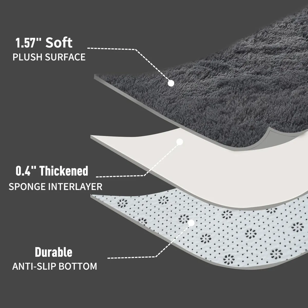 Rugs Living Room 240x300cm Area for Bedroom - Image 4