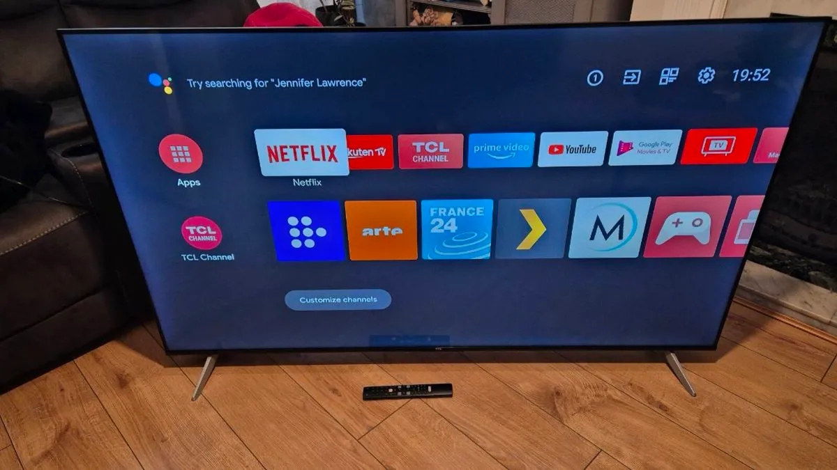 TCL 65" 4K HDR Google Smart TV - Image 1