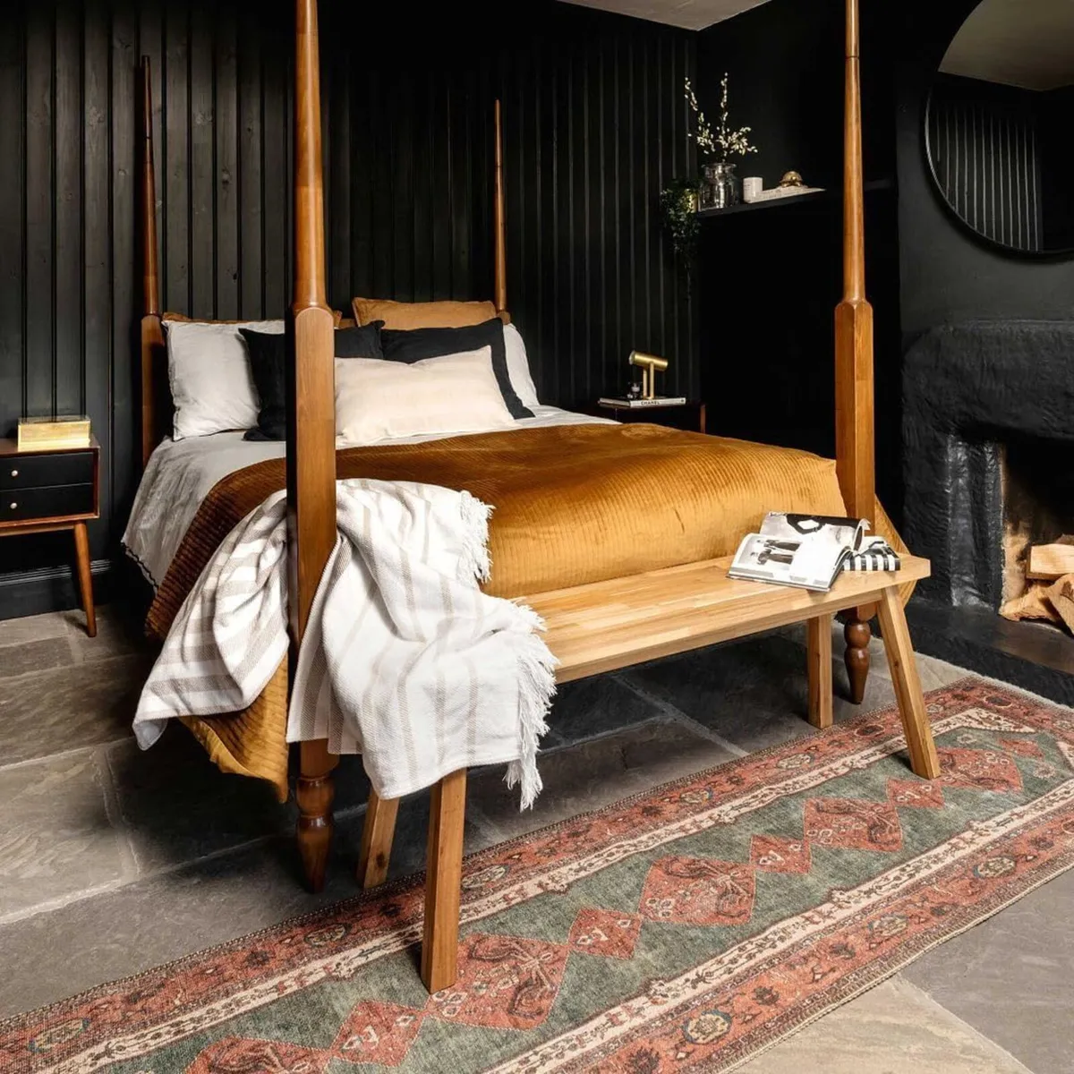 Vintage Antique Machine Washable Cotton Living - Image 1