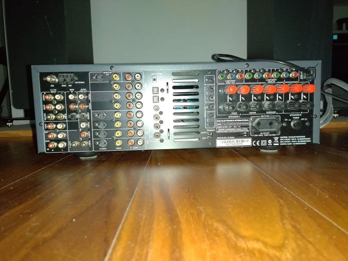 NAD T744 AV Receiver/ Power Amplifier - Image 2
