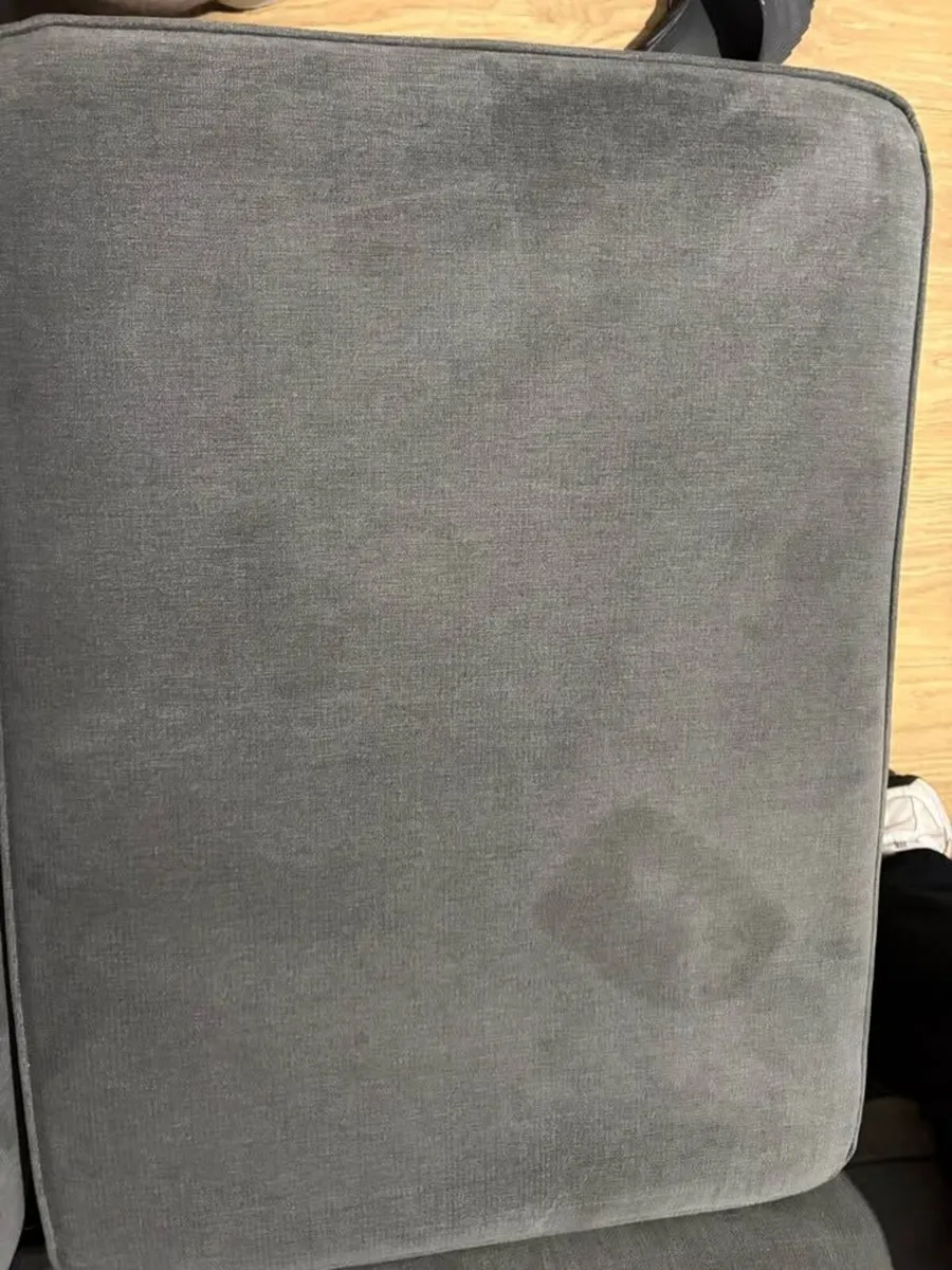 Grey Corner Sofa Bed with Footstool - Image 2