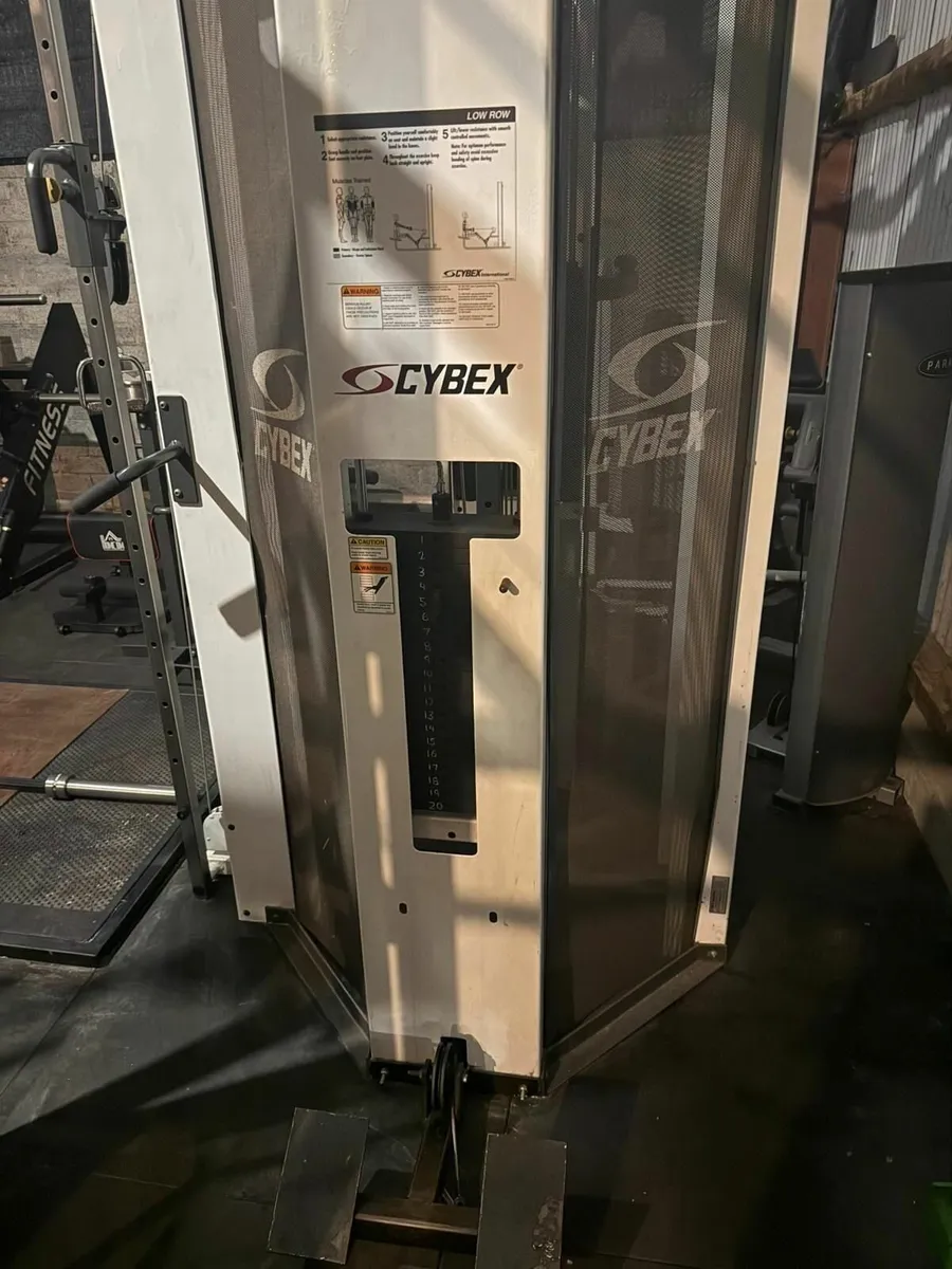 Cybex 8 Station 4 Stack Cable Crossover QUICK SALE - Image 2