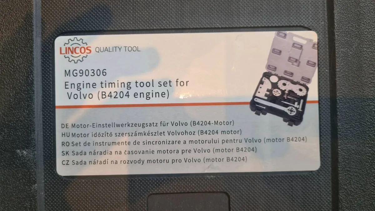 Volvo 2.0 VEA timing belt tool petrol and diesel - Image 4