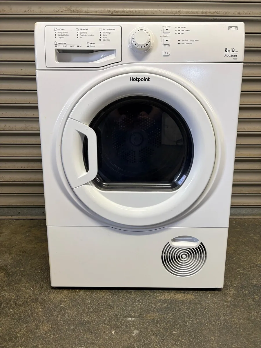 Hotpoint Condenser Tumble Dryer 8kg - Image 1