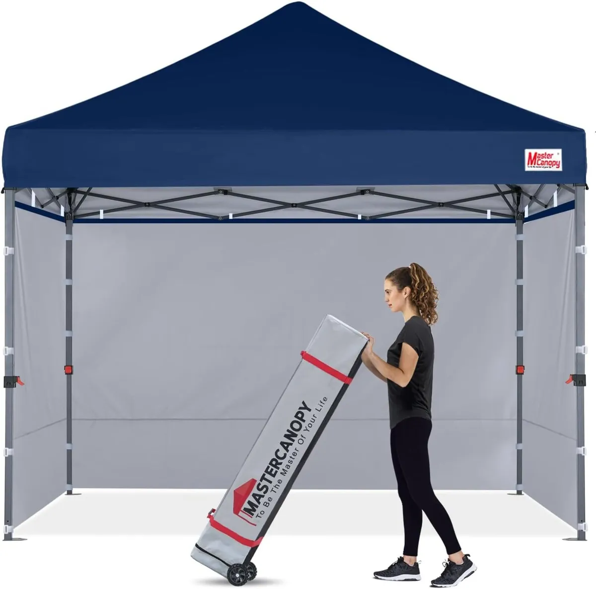 Heavy Duty Pop-up Gazebo tent with Sidewalls - Image 1