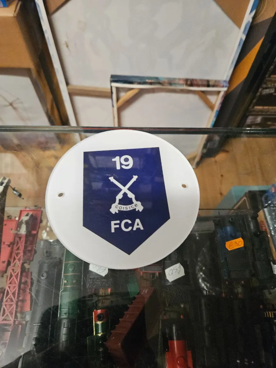 Irish Army Defence Forces Plaque Insignia