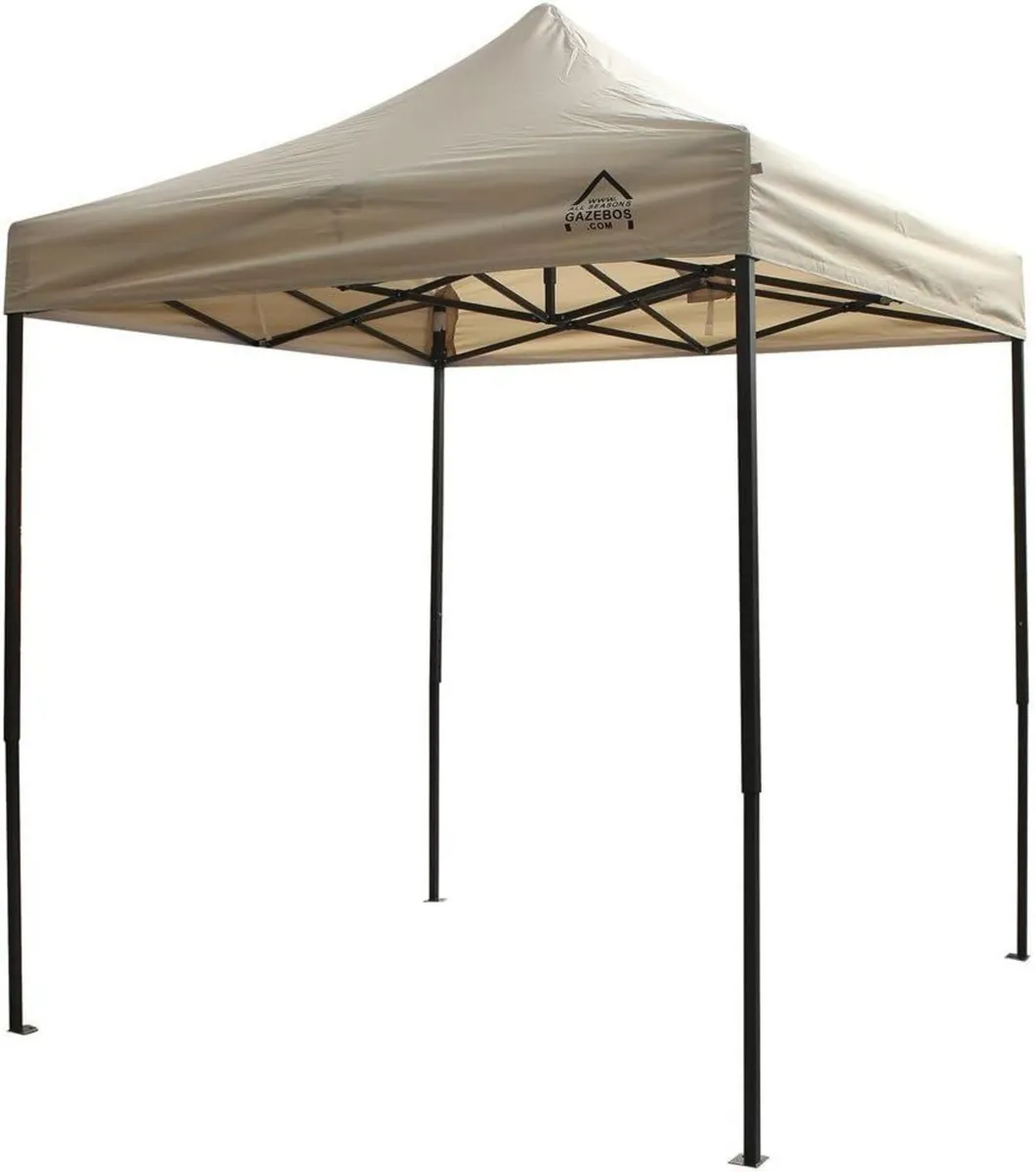 2x2 Fully Waterproof Pop up Gazebo With 4 Zip - Image 4