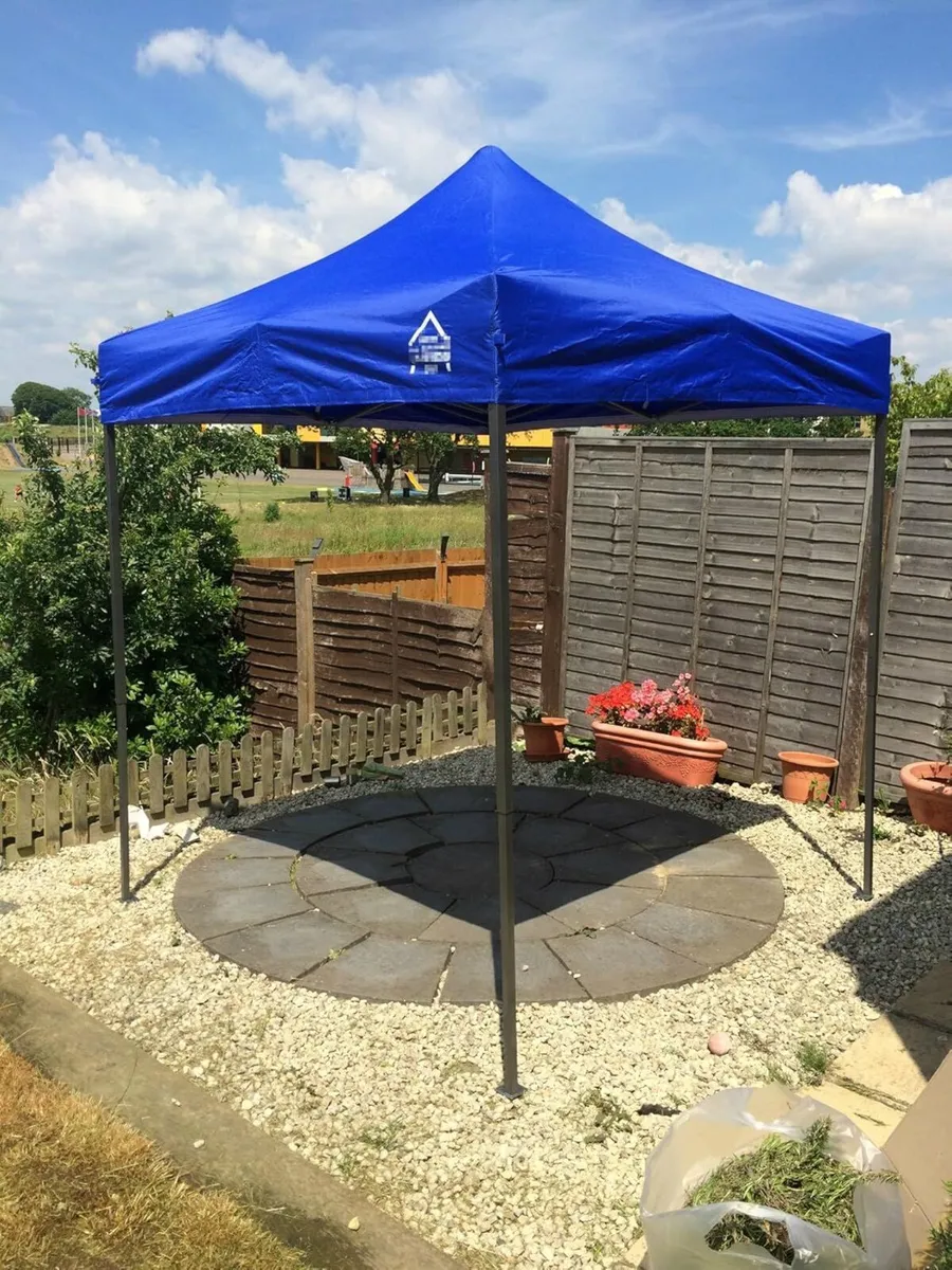 2x2 Fully Waterproof Pop up Gazebo With Accessorie - Image 2